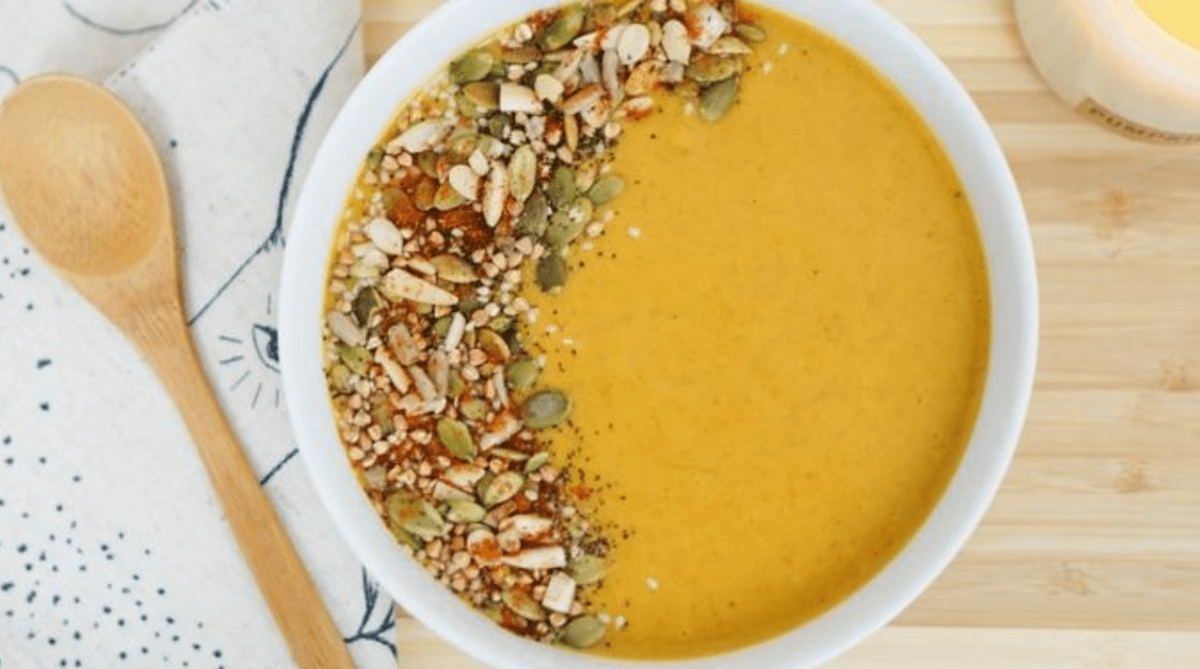 Roasted Delicata Squash Soup OmStars