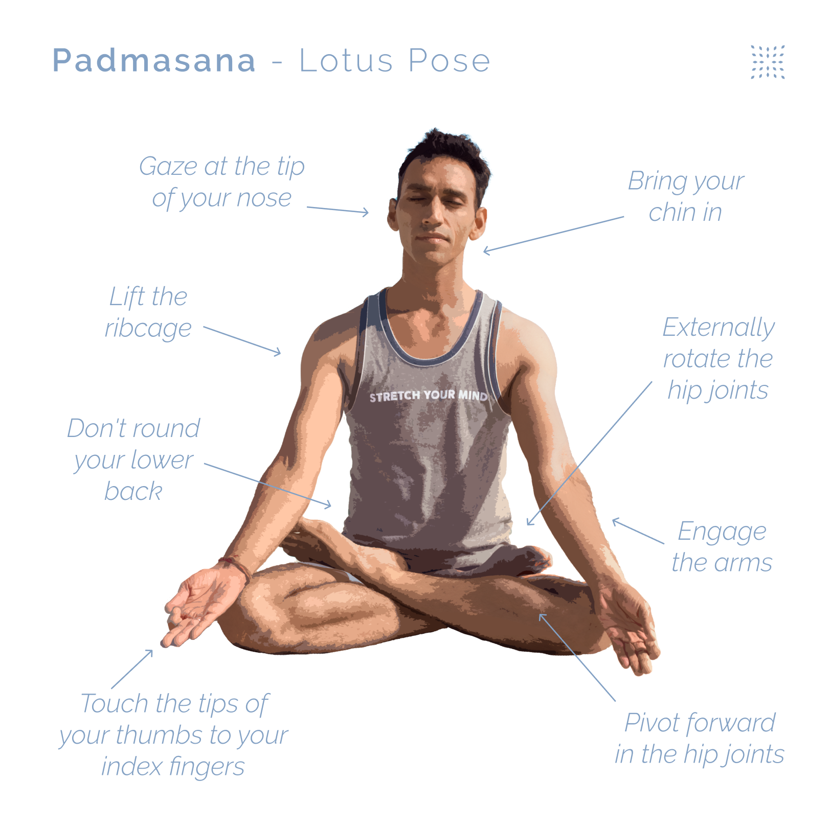 How To Do Padmasana Lotus Pose OmStars