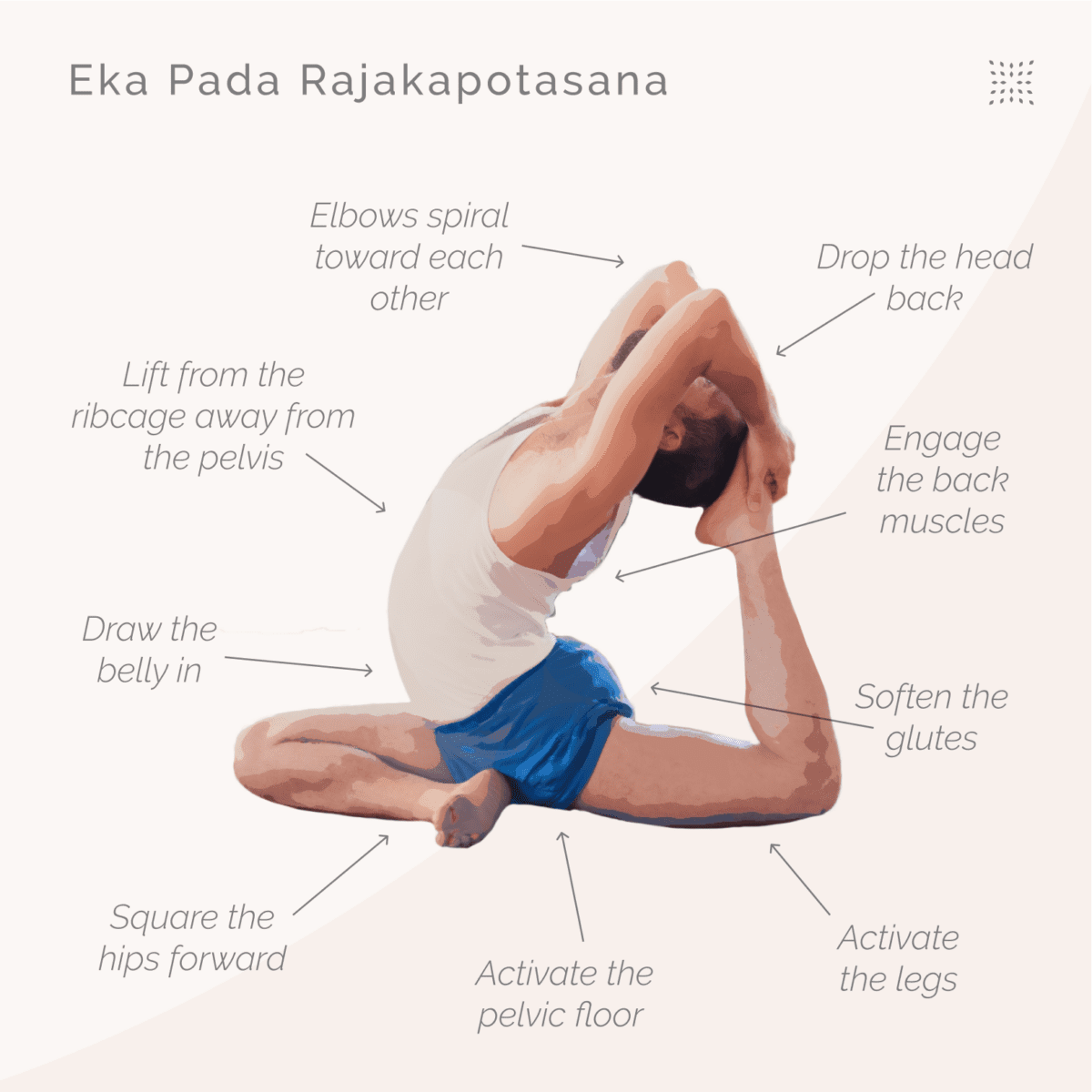 How to Do Pigeon Pose for Beginners (Eka Pada Rajakapotasana) OmStars