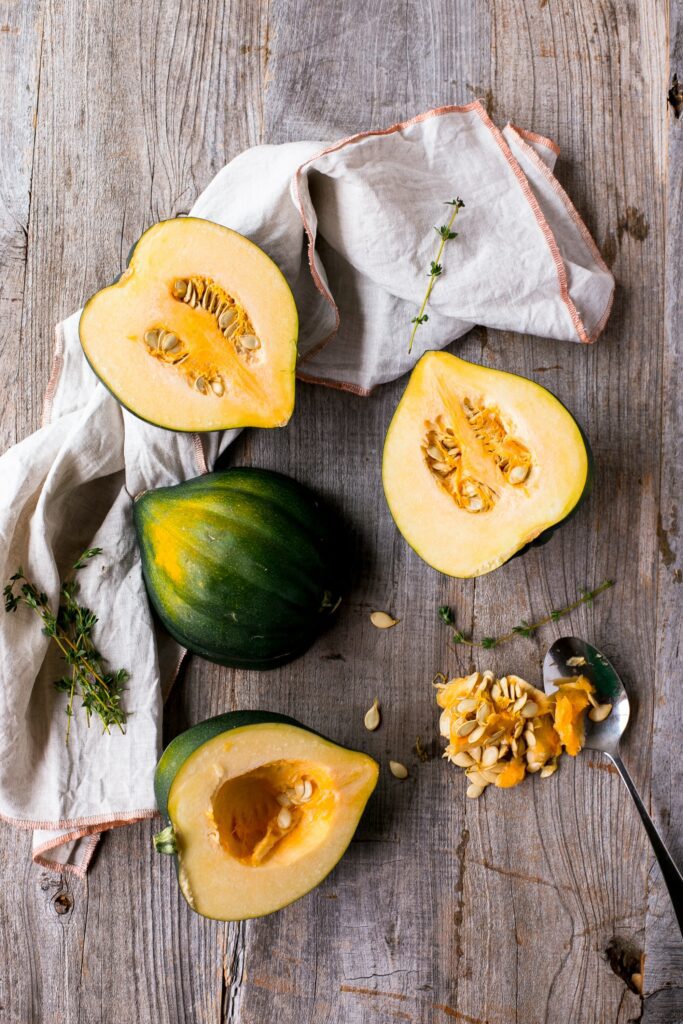 Roasted Acorn Squash Stuffed with Lentils Recipe - Omstars