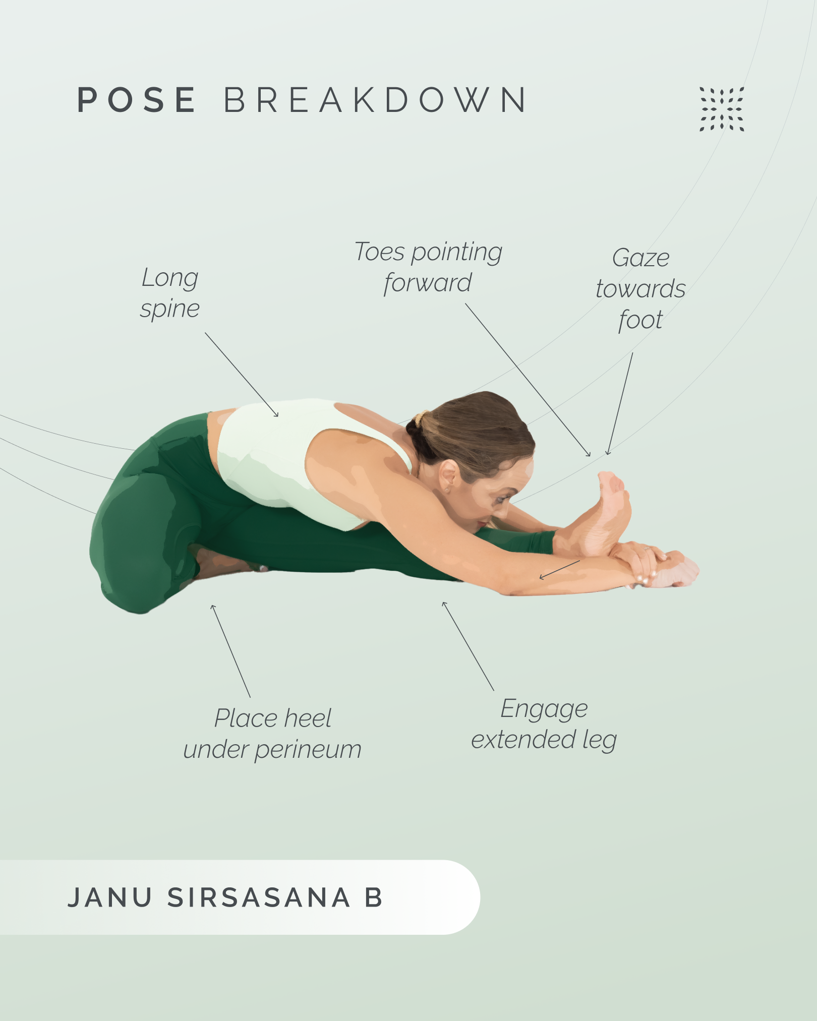 How to Practice Janu Sirsasana B (Head-to-Knee Pose, Variation B): A Step by Step Tutorial