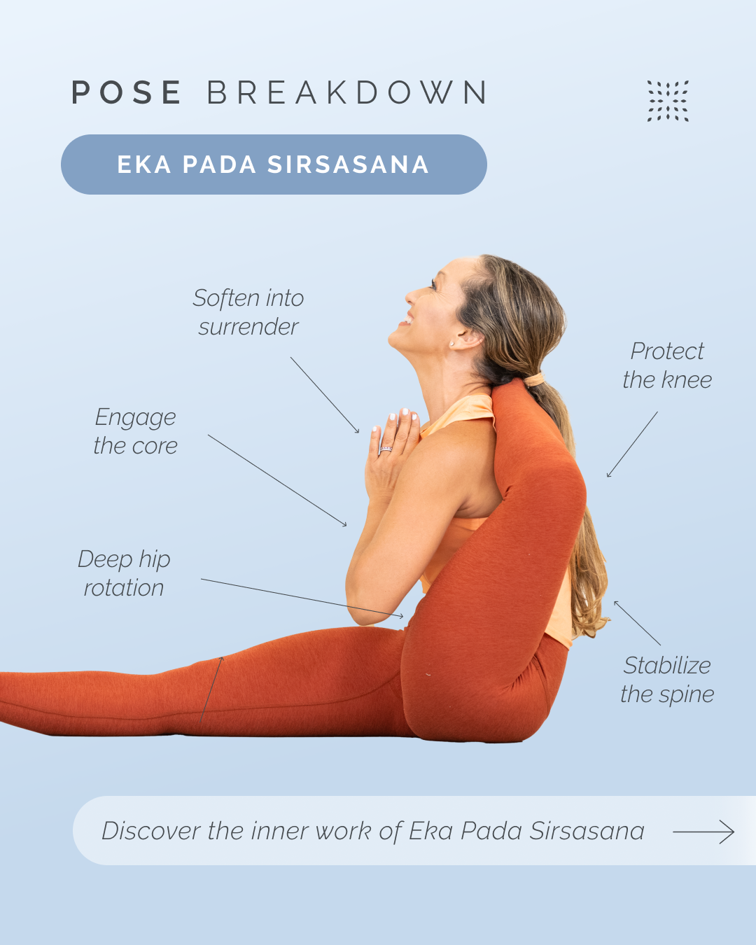 Eka Pāda Śīrṣāsana: The Inner Journey Behind the Pose