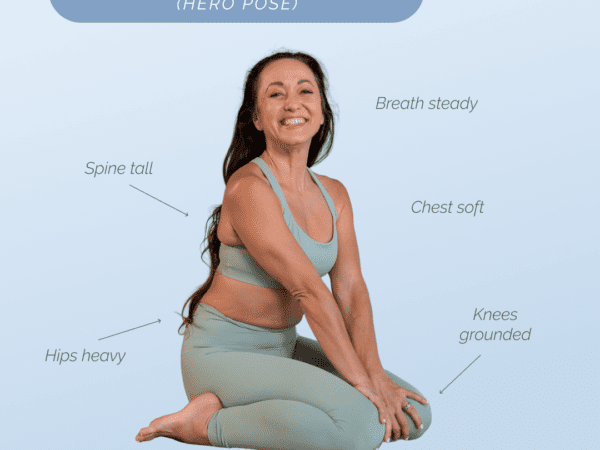 Vīrāsana (Hero Pose): Seated Heroism, Stillness in Readiness